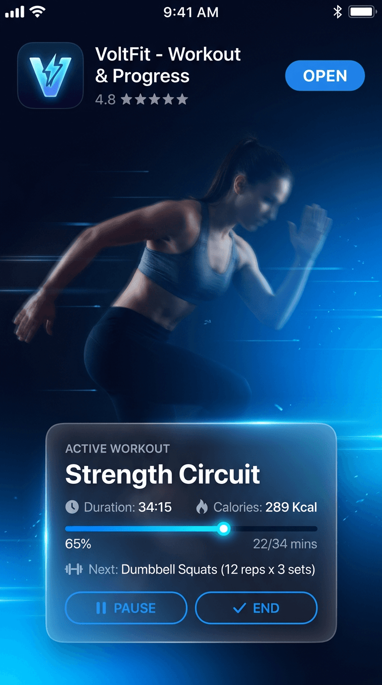 PulseFit: Smart workouts